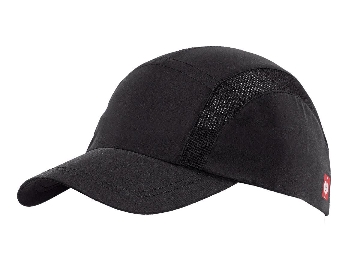 Accessoires: e.s. Casquette fonctionnelle light + noir