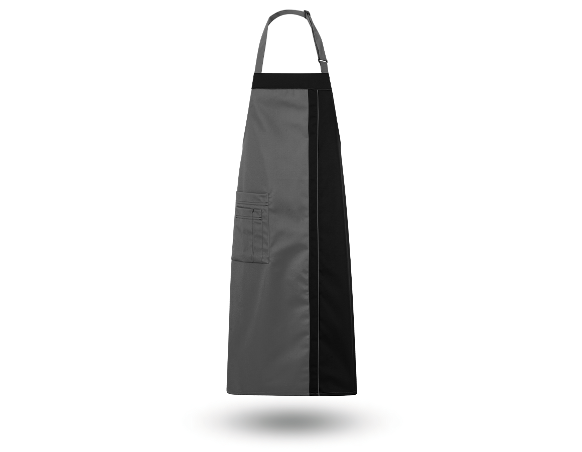 Aprons: Bib Apron Steyr + grey/black