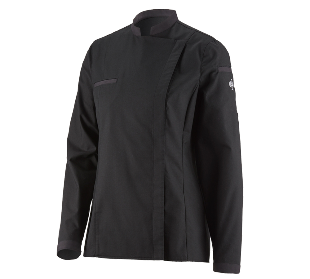 Shirts, Pullover & more: e.s. Chef's shirt, ladies' + black