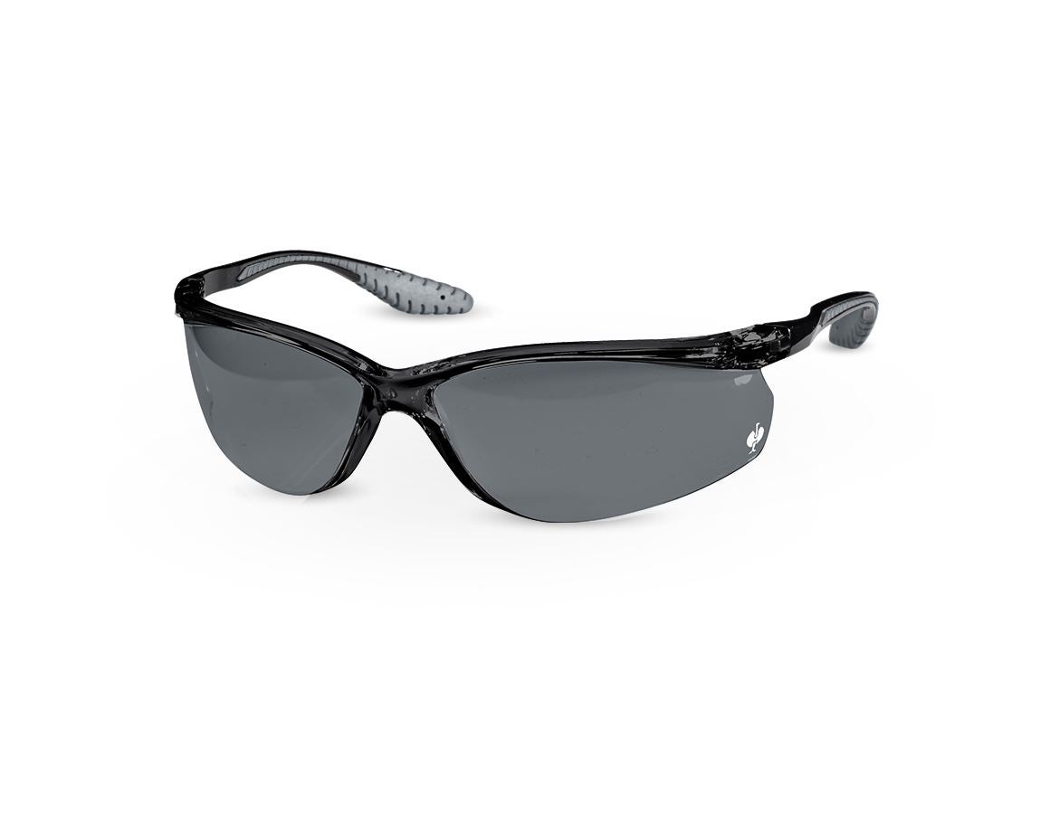 Safety Glasses: e.s. Safety glasses Soho + graphite/black