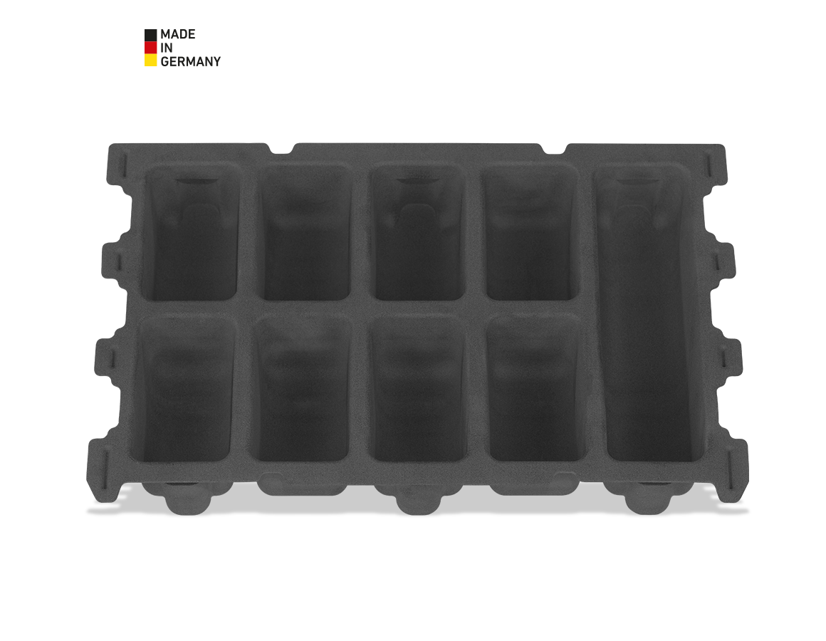 Système STRAUSSbox: STRAUSSbox small tool insert, 9-compartiments