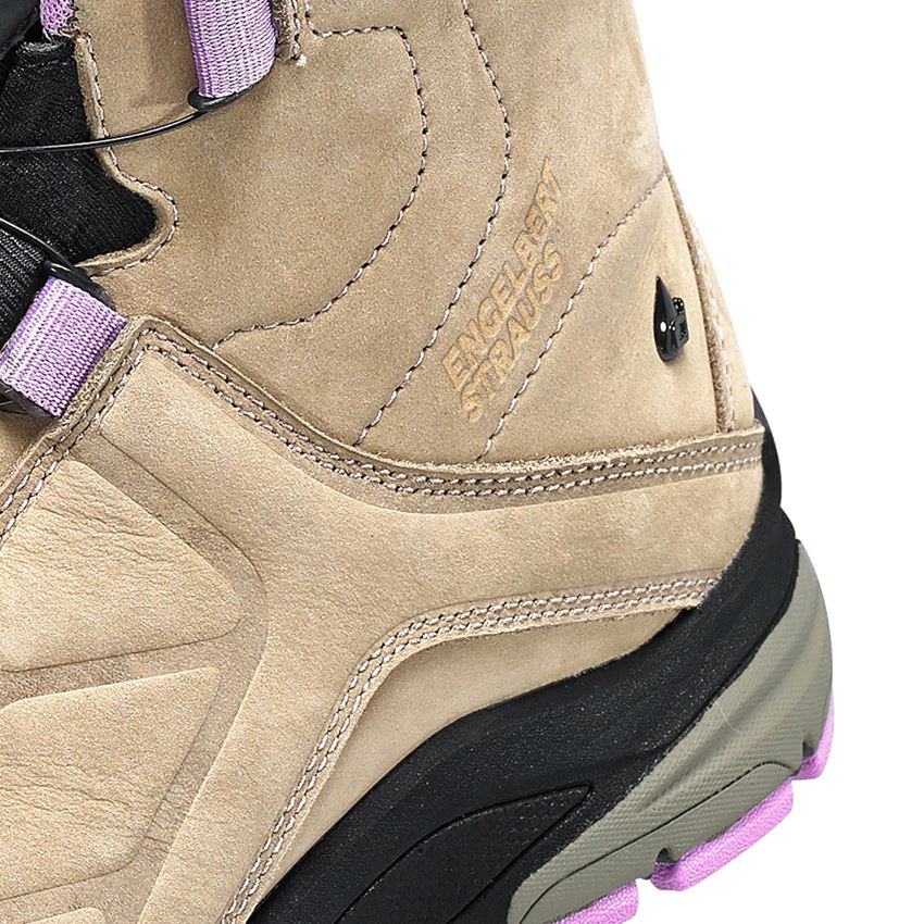 O2: e.s. O2 Chaussures professionnes Tethys mid + pierre/lavande 2