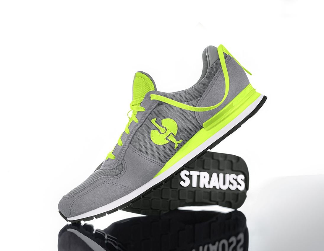 O1: O1 Work shoes e.s. Kitulo + pearlgrey/high-vis yellow