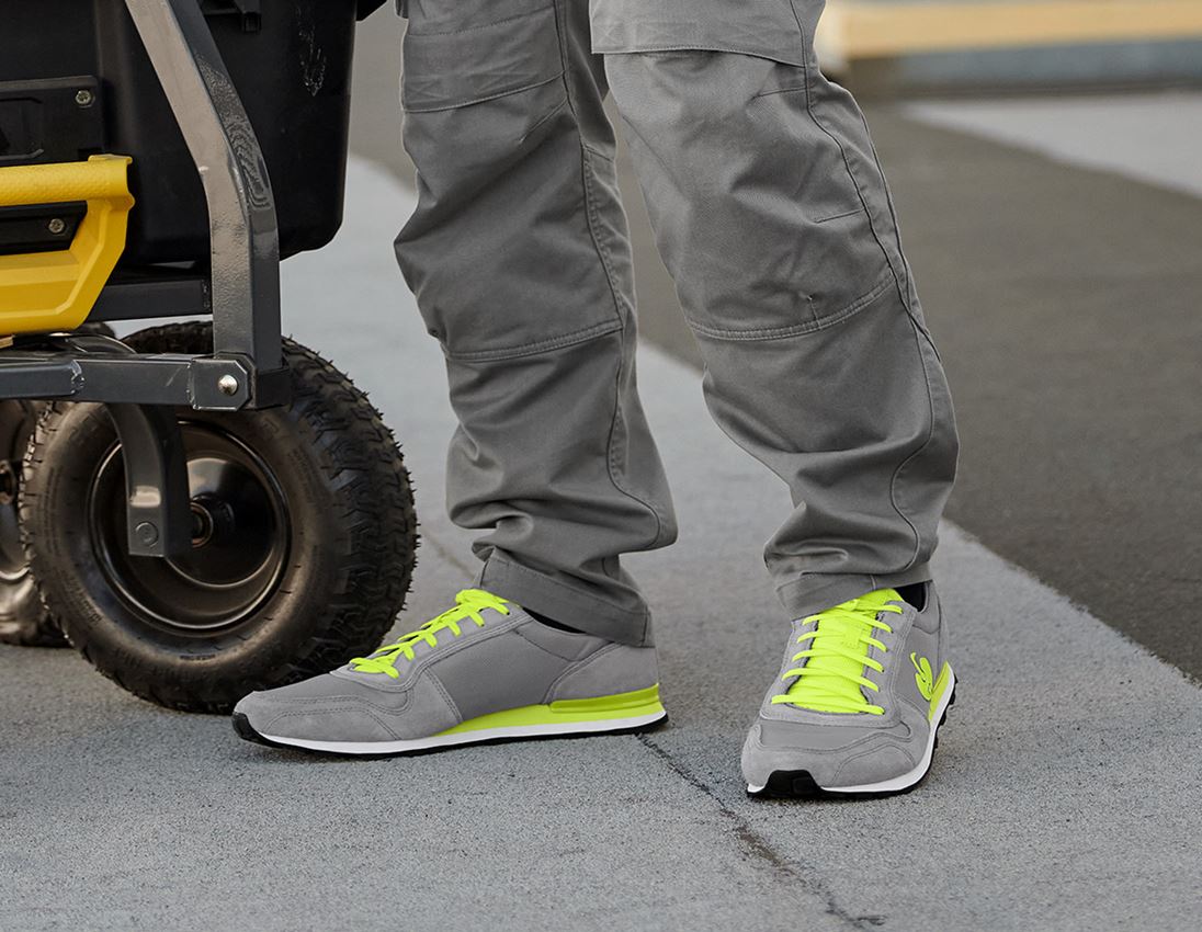 O1: O1 Work shoes e.s. Kitulo + pearlgrey/high-vis yellow 1