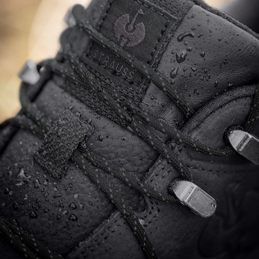 O2: O2 work shoes e.s. Ruma low + black 2