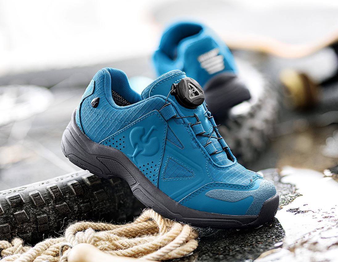 Chaussures pour enfants: Chaussures Allround e.s. Corvids II, enfants + atoll/bleu foncé