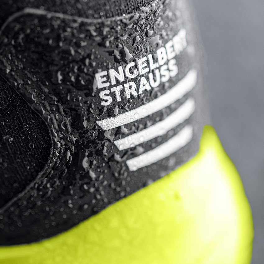 Chaussures pour enfants: Chaussures Allround e.s. Corvids II, enfants + noir/jaune fluo 2