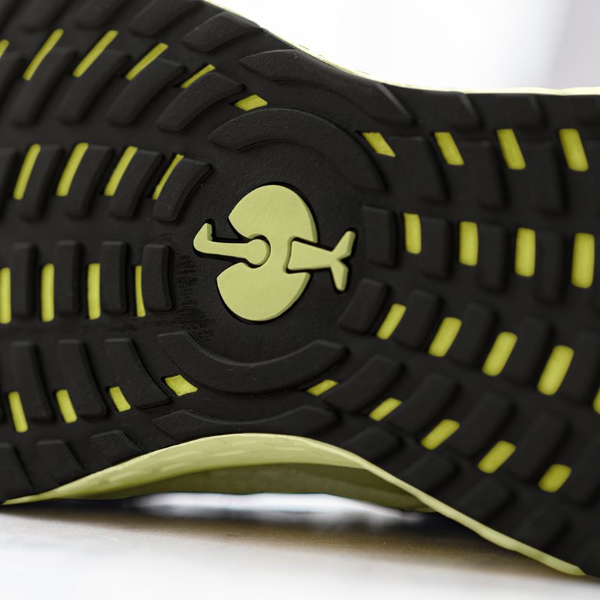 SB: SB Chaussures basses de sécurité e.s. Comoe low + vert genévrier/vert citron 2