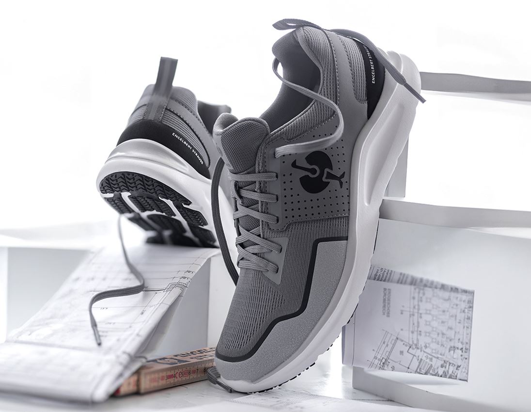 O1: O1 Chaussures de travail e.s. Antibes low + gris basalte