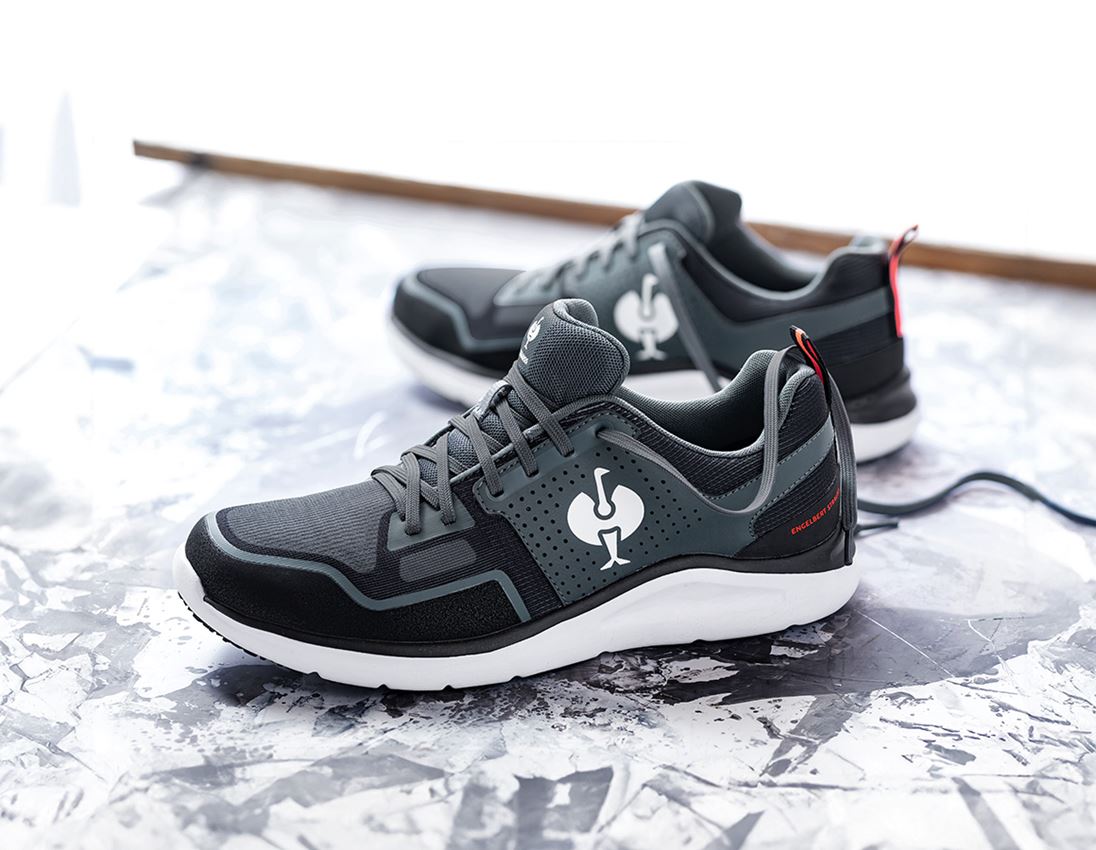 O1: O1 Chaussures de travail e.s. Antibes low + bleu fer