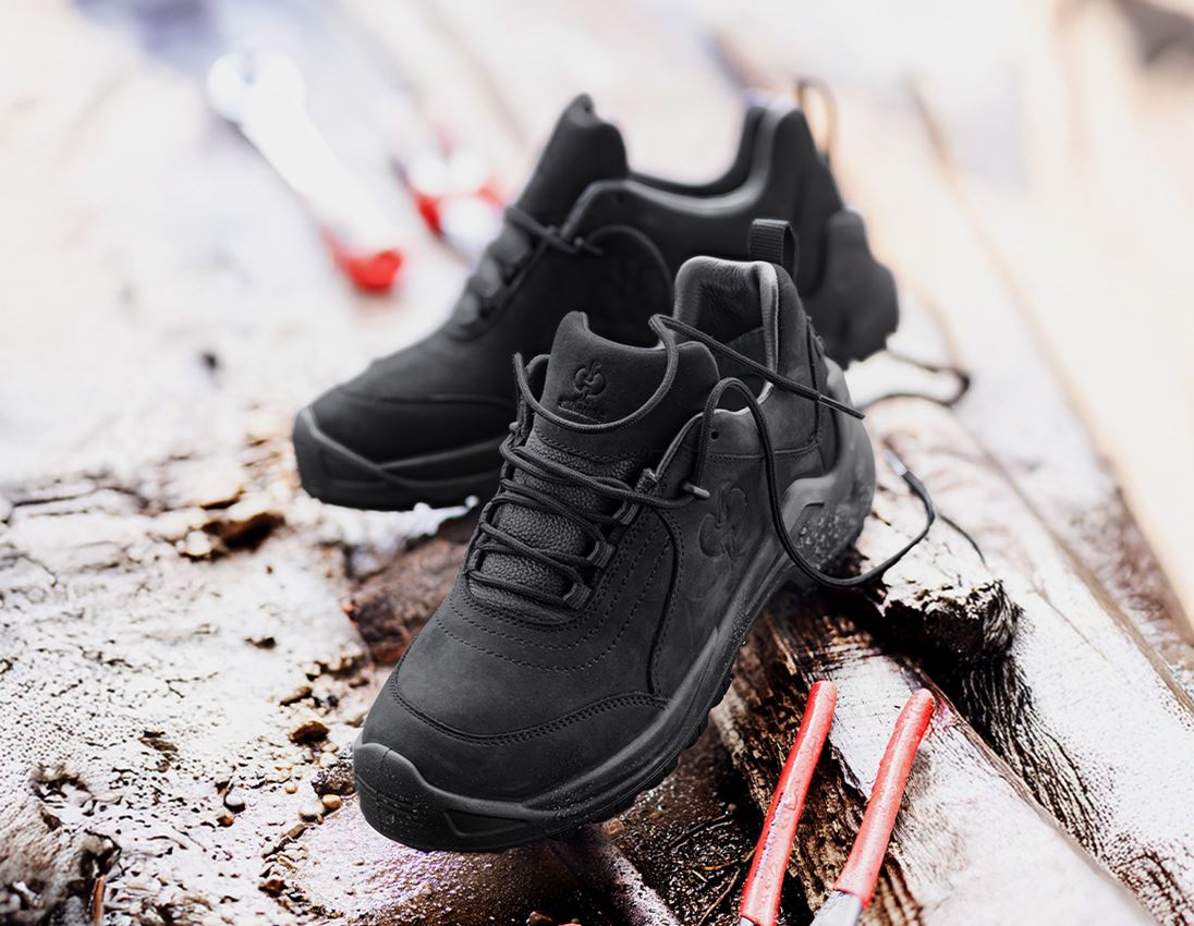 O6: O6 Work shoes e.s. Termoli low + black 1