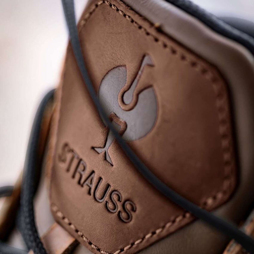 O6: O6 Chaussures de travail e.s. Ridgewood mid + brun désert 2