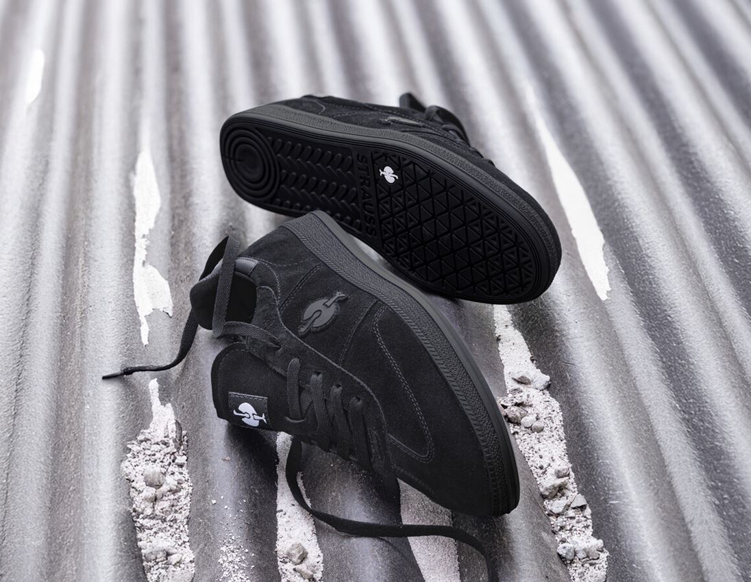 O1: O1 Work shoes e.s. Brockton low + black 1