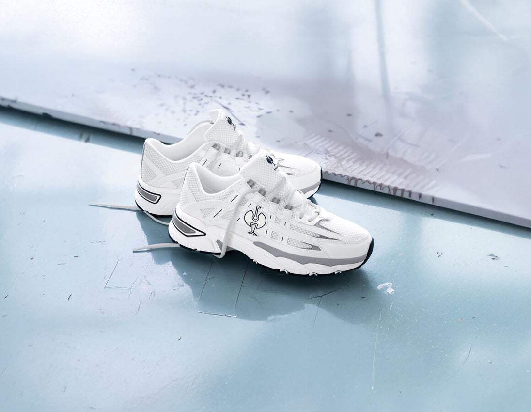 O1: O1 Work shoes e.s. Lewistown low + white