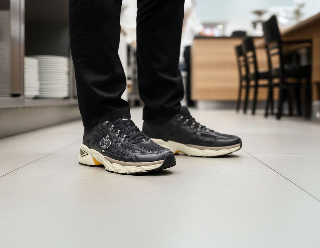 O1: O1 Chaussures de travail e.s. Lewistown low + noir/beige clair 2