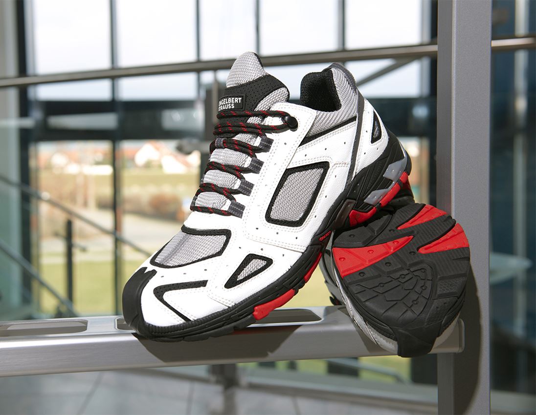 Footwear: S1 Safety shoes Ben + white