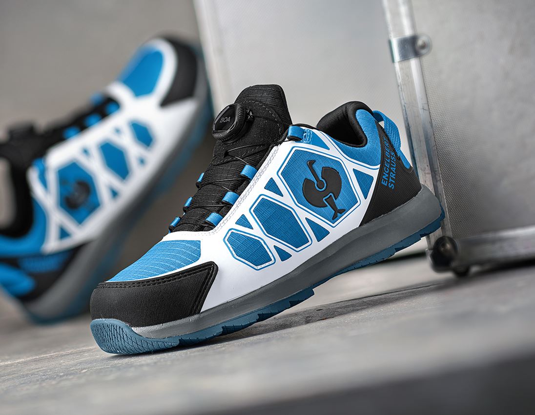 S1: S1 Safety shoes e.s. Baham II low + royalblue/black