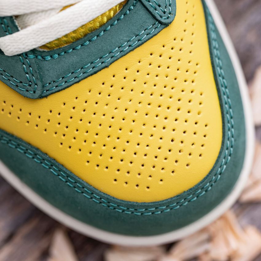 S1: S1 Safety shoes e.s. Eindhoven low + emeraldgreen/chromeyellow 2