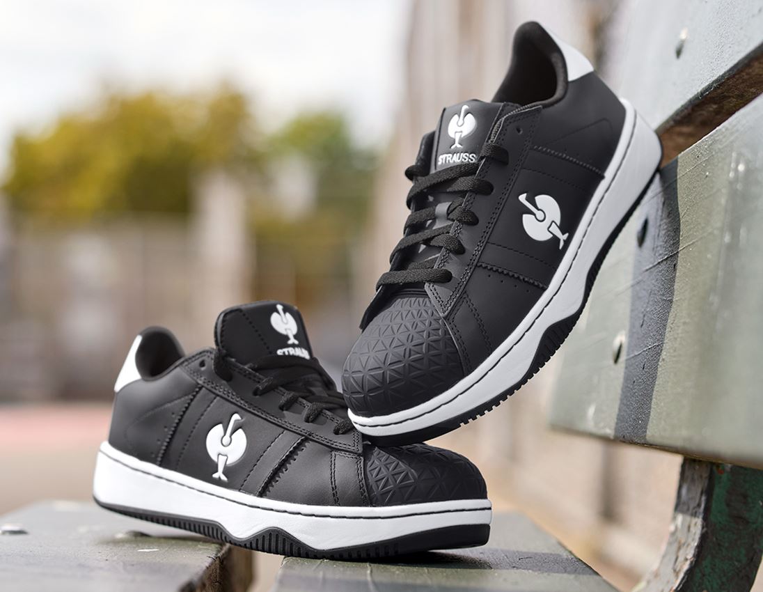 S1: S1 Safety shoes e.s. Philly low + black/white 2