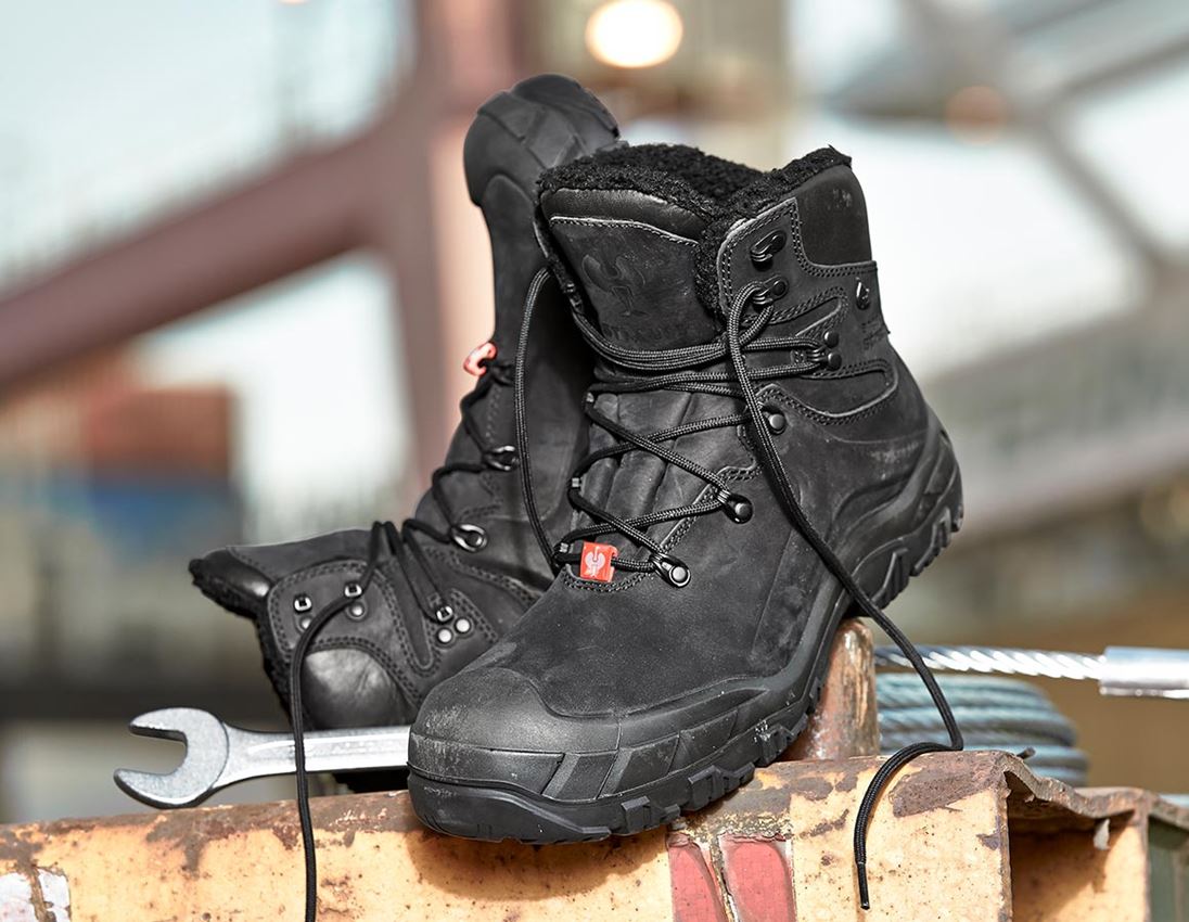 S7: S7 Safety boots e.s. Okomu mid + black