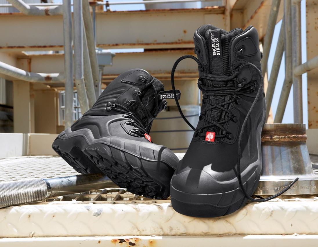 S7: S7 Safety boots e.s. Apodis mid + black