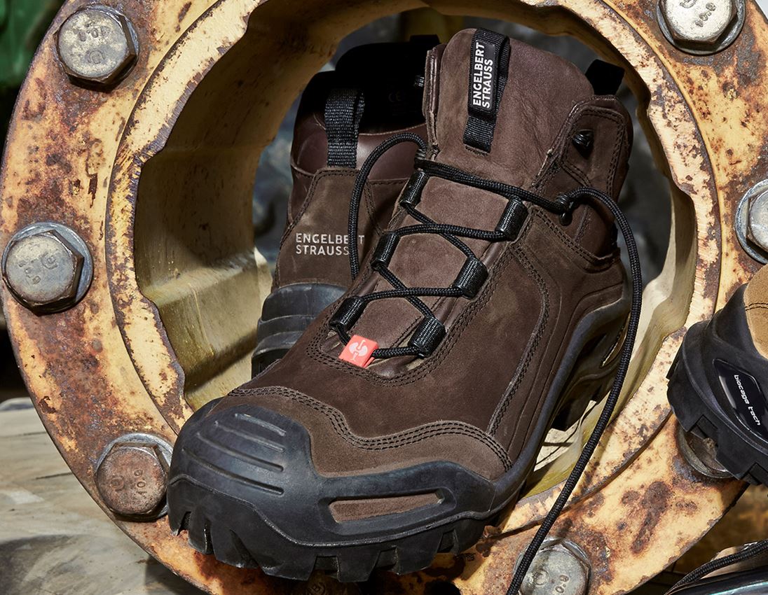 S7: S7 Safety boots e.s. Nembus mid + bark