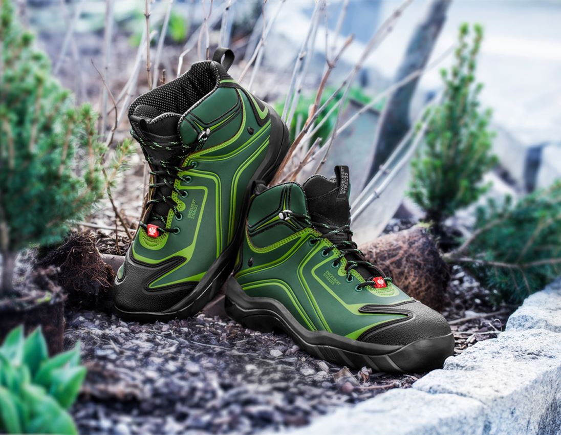 S3: e.s. S3 Safety shoes Kajam + green/seagreen