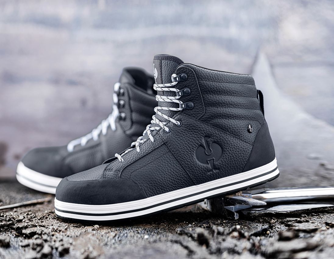 S3: S3 Safety boots e.s. Spes II mid + navy