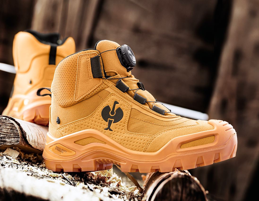 S3: S3 Safety boots e.s. Kastra II mid + dijon