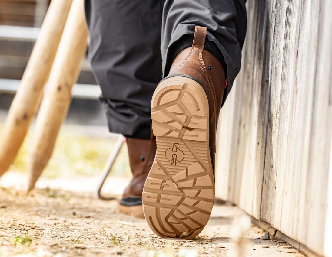 S7: S7S Safety boots e.s. Woodside mid + desertbrown 3