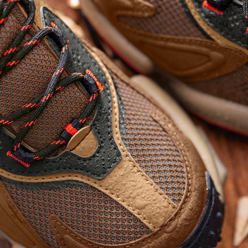 S7: S7S Safety shoes e.s. Peoria low + desertbrown/solarred 2