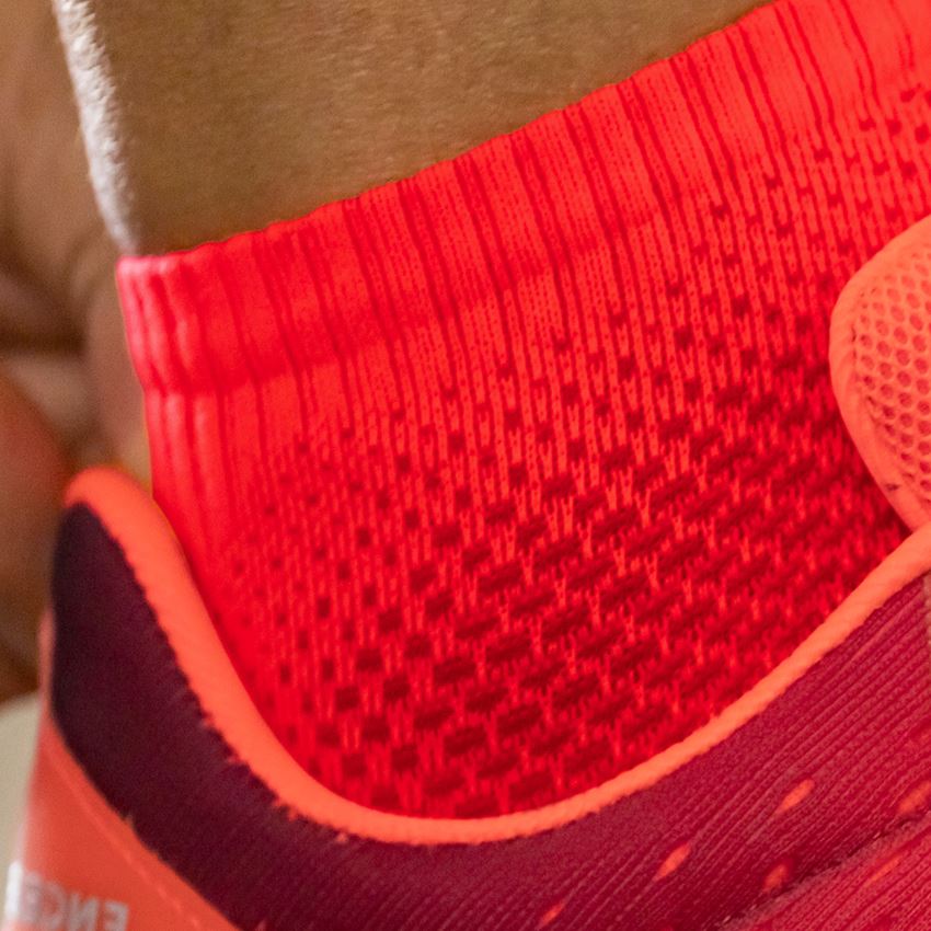 Accessories: e.s. All-season socks function light/low + high-vis red/black 2