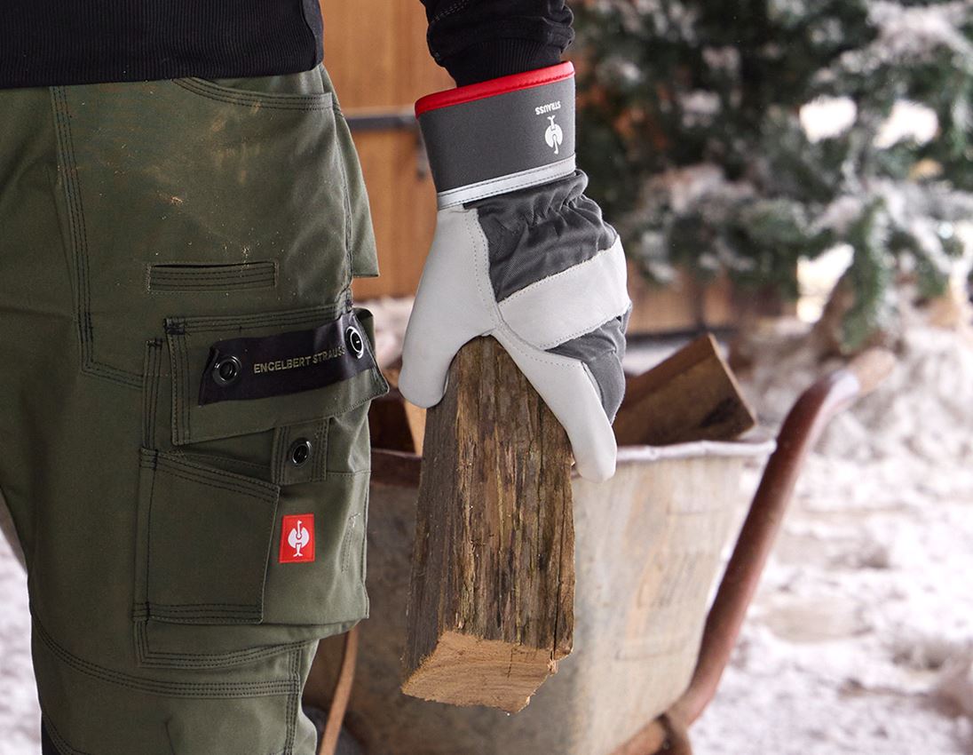 Cuir: Gants en cuir grénelé Platinum 1