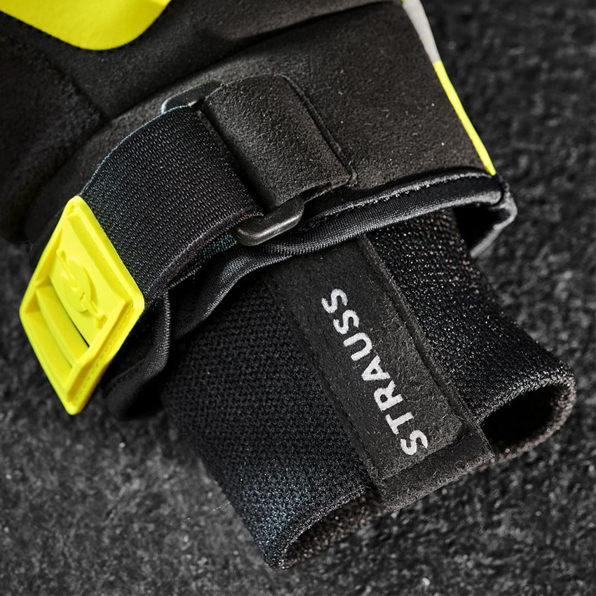 Sécurité au travail: Gants e.s.trail winter + noir/jaune acide 2
