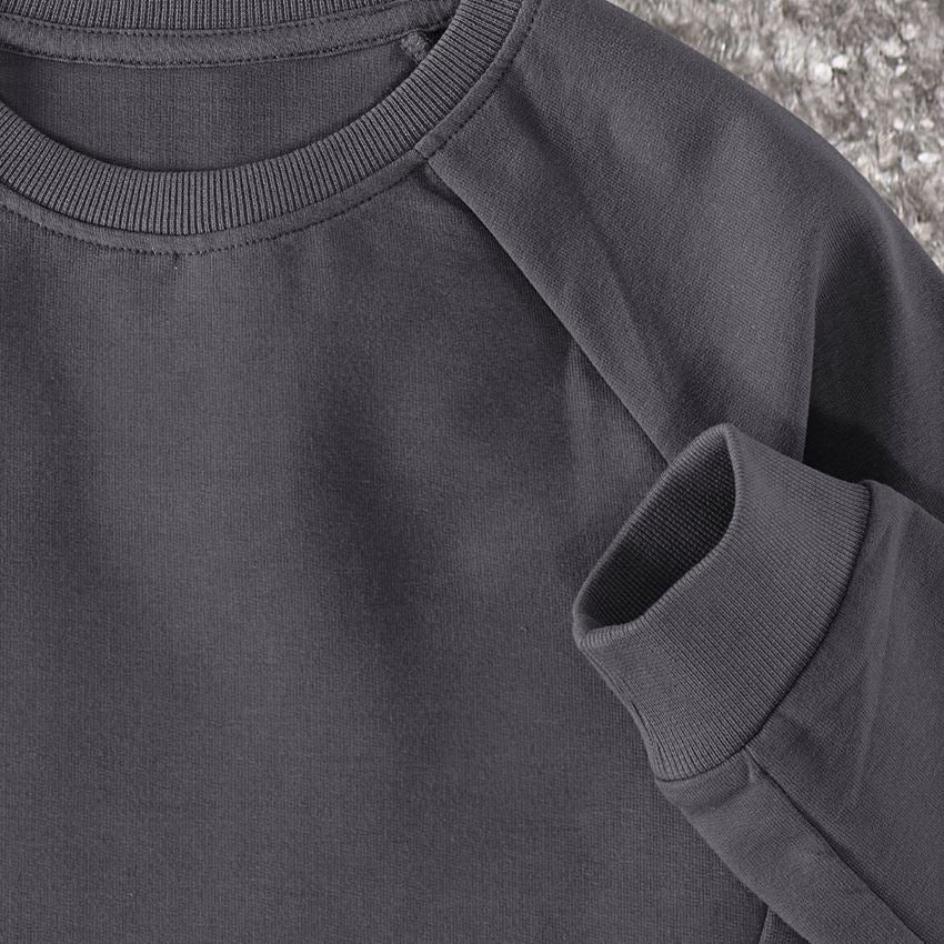 Shirts, Pullover & more: e.s. Sweatshirt cotton stretch, children's + anthracite 2