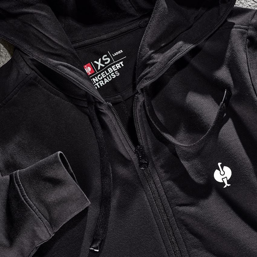 Hauts: Veste sweat à capuche e.s.motion ten,femmes + noir oxyde vintage 2