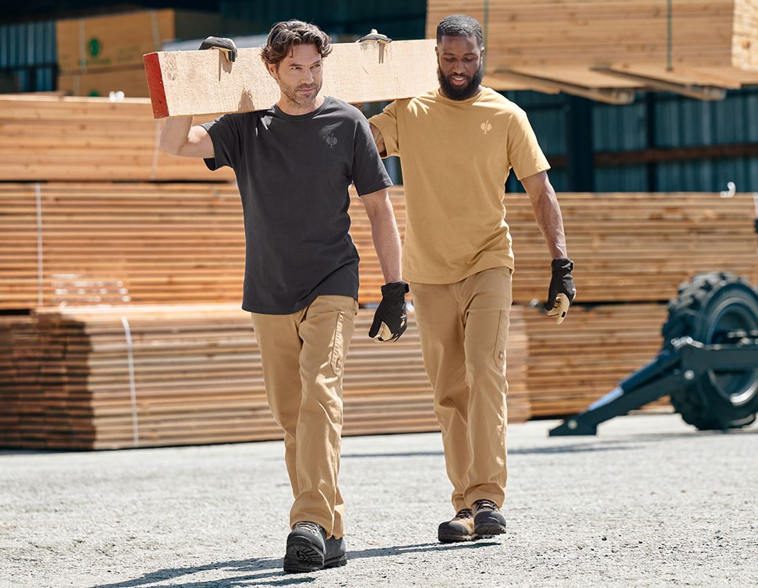 Hauts: T-shirt heavy e.s.iconic + noir 4