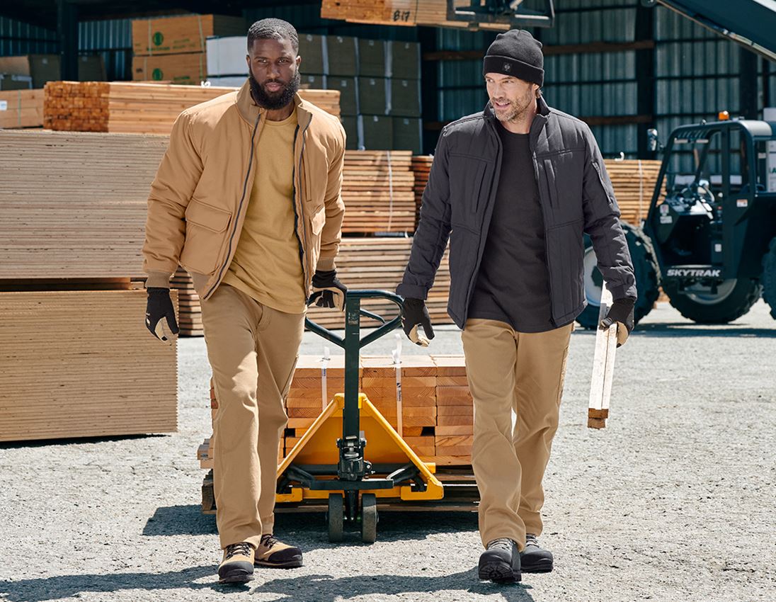 Hauts: T-shirt heavy e.s.iconic + noir 5