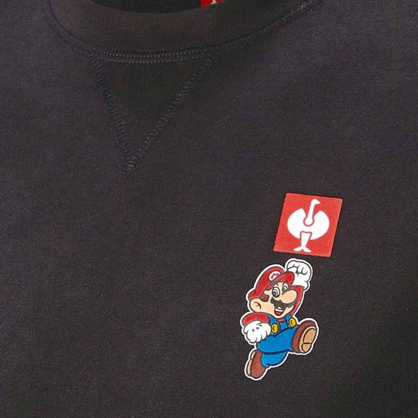 Shirts, Pullover & more: Super Mario Sweatshirt, men's + black 2