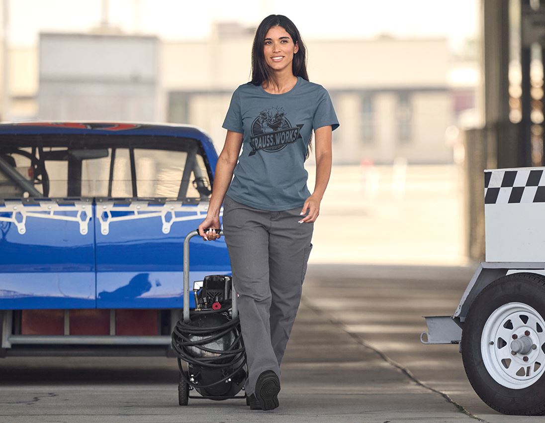Shirts, Pullover & more: T-shirt e.s.iconic works, ladies' + oxidblue 1