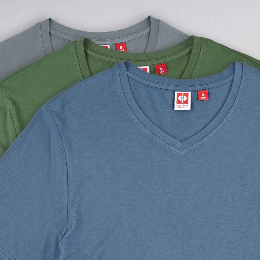 Accessoires: e.s. T-shirt de pyjama modal + bleu nordique 2