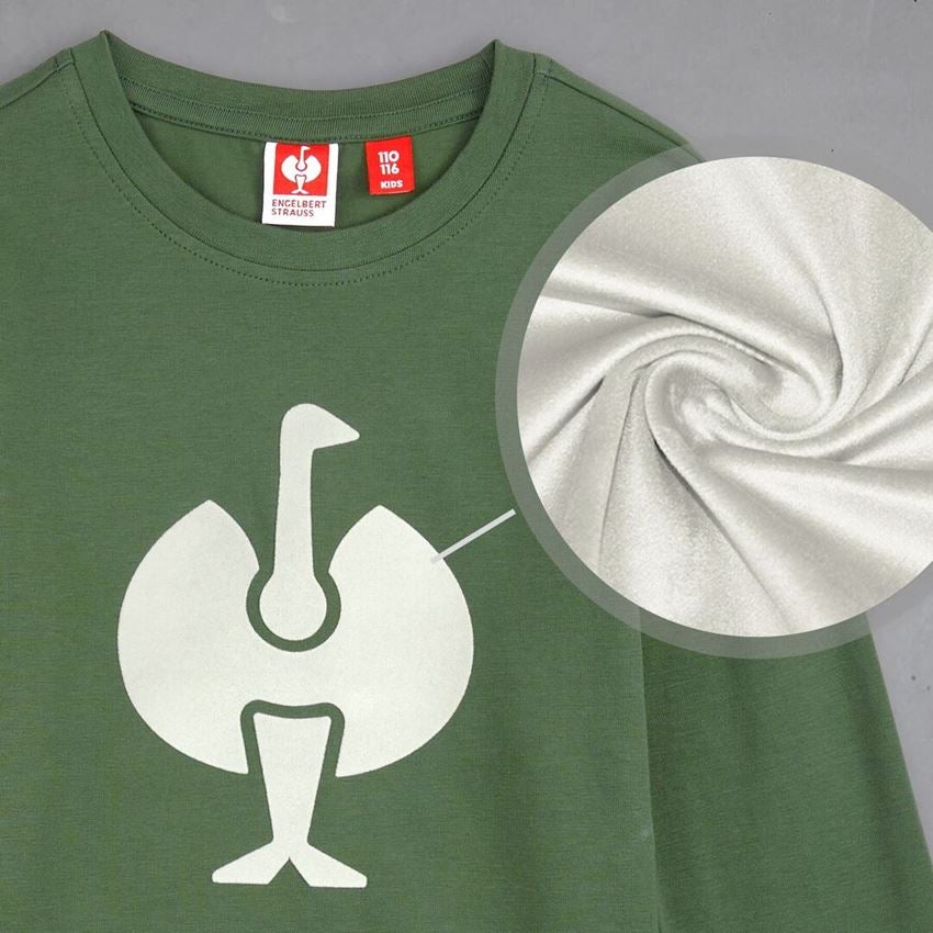 New Products: e.s. Pyjama longsleeve cotton stretch, children’s + nordicgreen 2