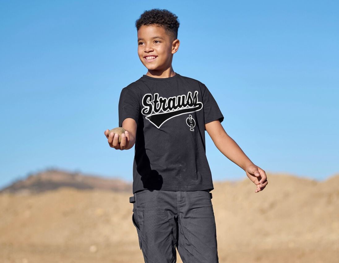 Shirts, Pullover & more: T-shirt e.s.e:pic, children's + black