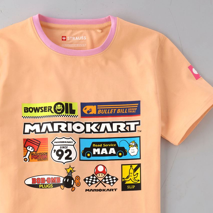 Collaborations: Mario Kart T-shirt, children's + peach 2