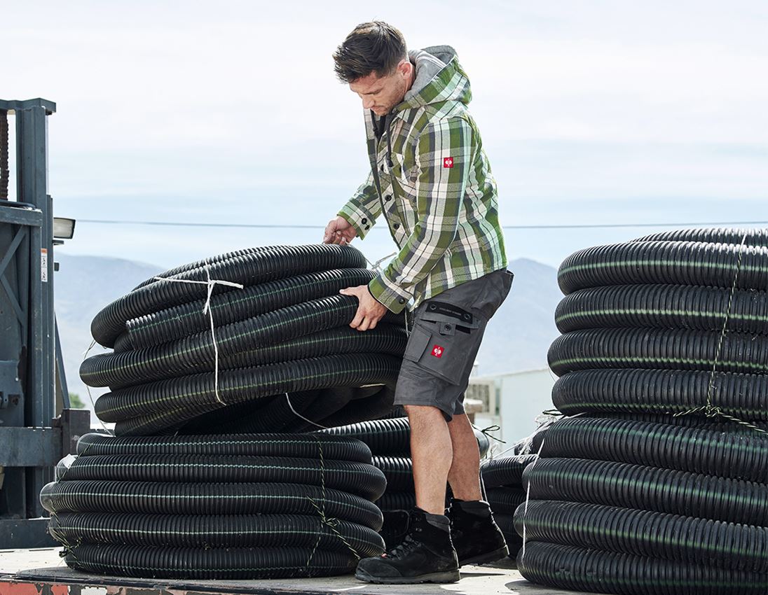 Topics: Hooded shirt e.s.roughtough + forest/titanium/nature 1