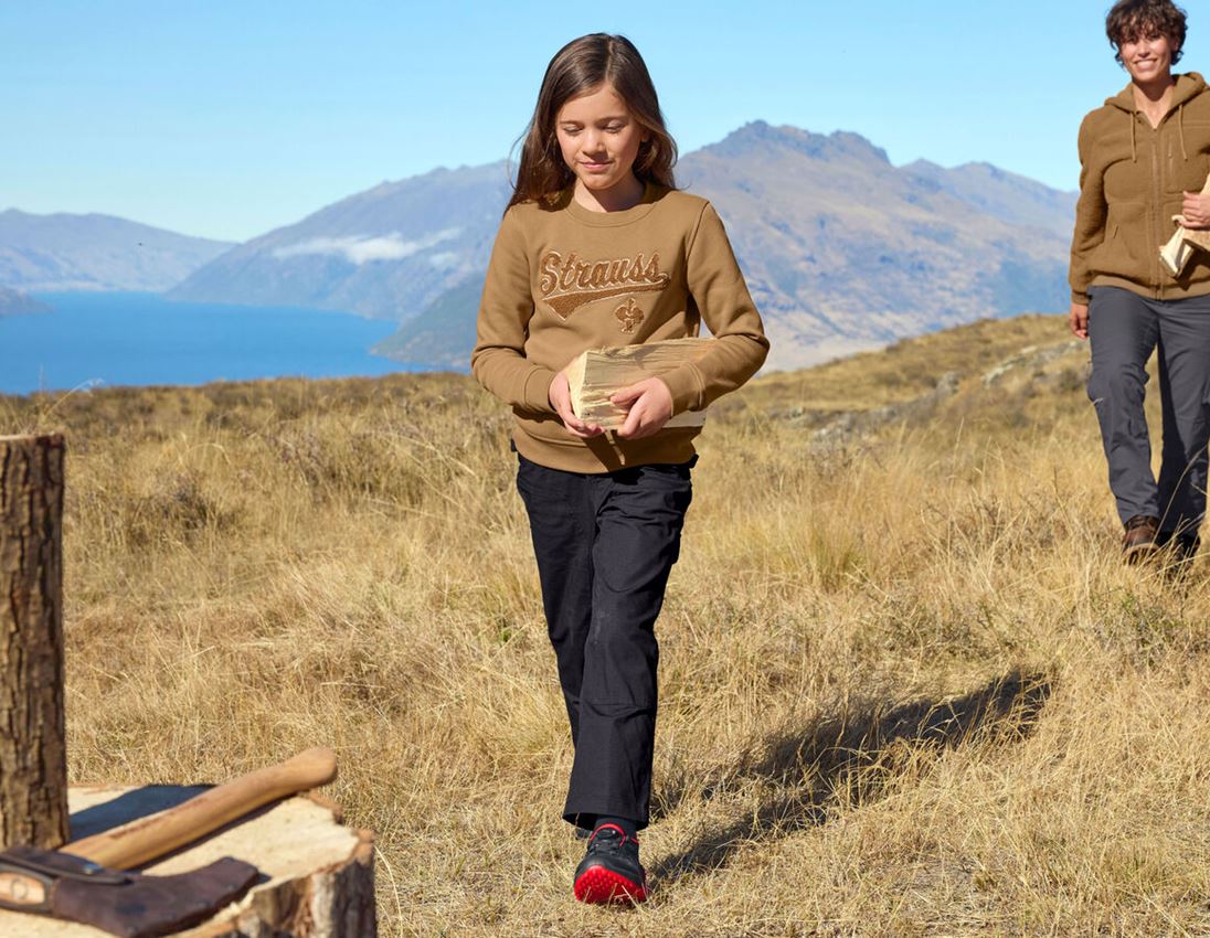 Shirts, Pullover & more: Sweatshirt e.s.e:pic, children's + almondbrown 1