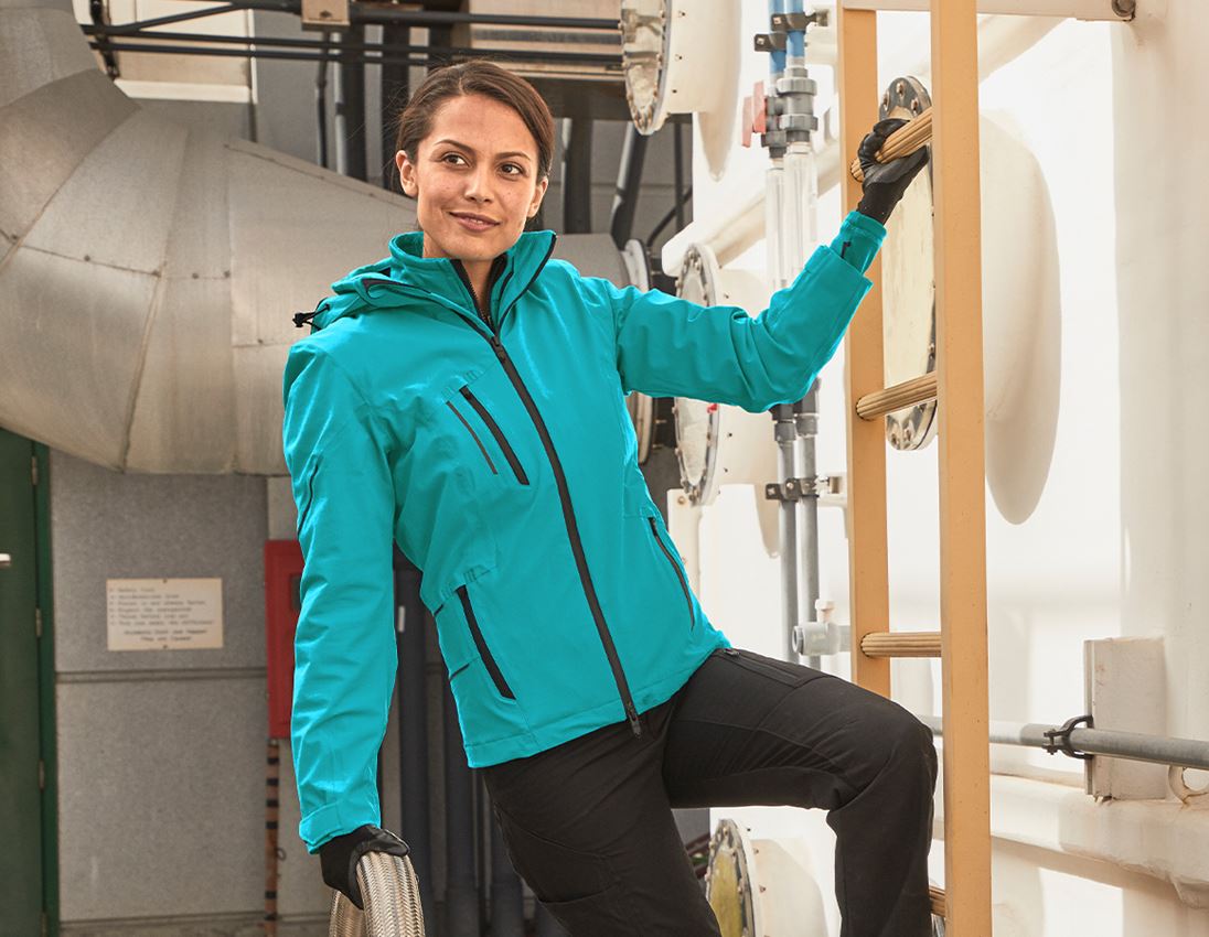 Vestes de travail: Veste de fonction 3 en 1 e.s.vision, femmes + océan