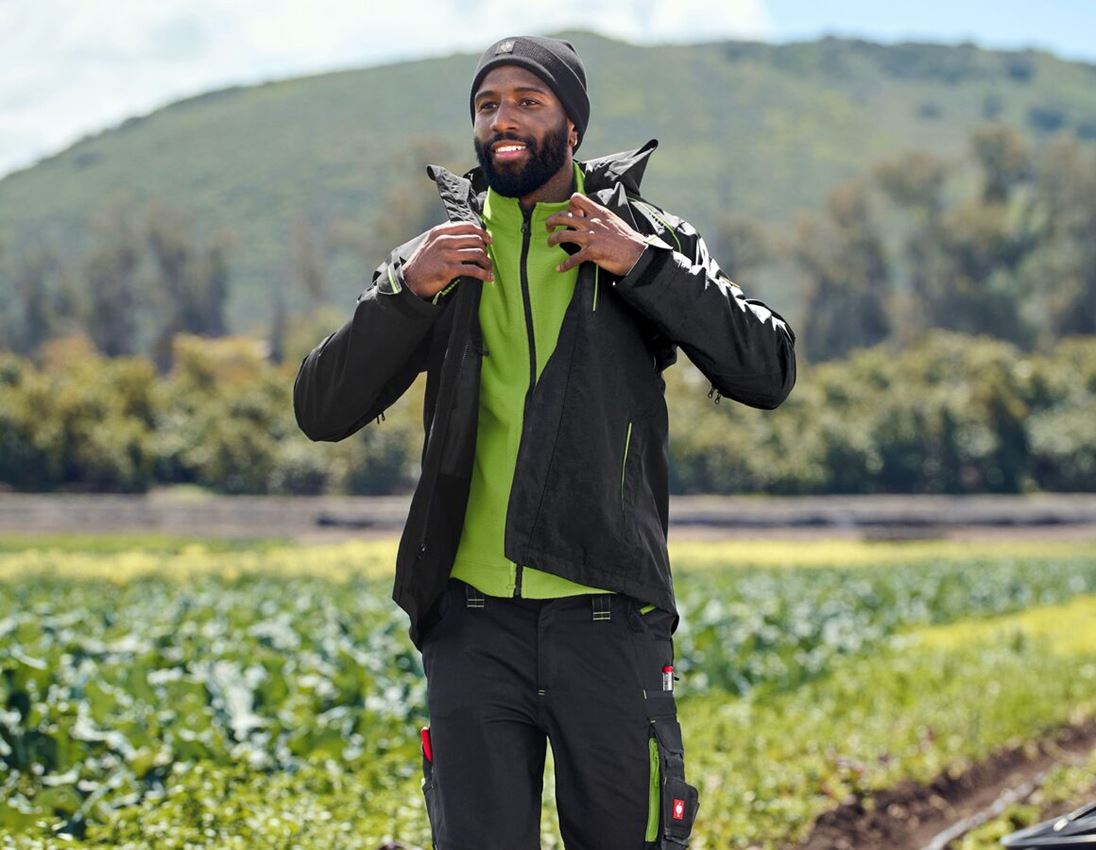 Vestes de travail: Veste de fonction 3 en 1 e.s.motion 2020, hommes + noir/vert d'eau 3