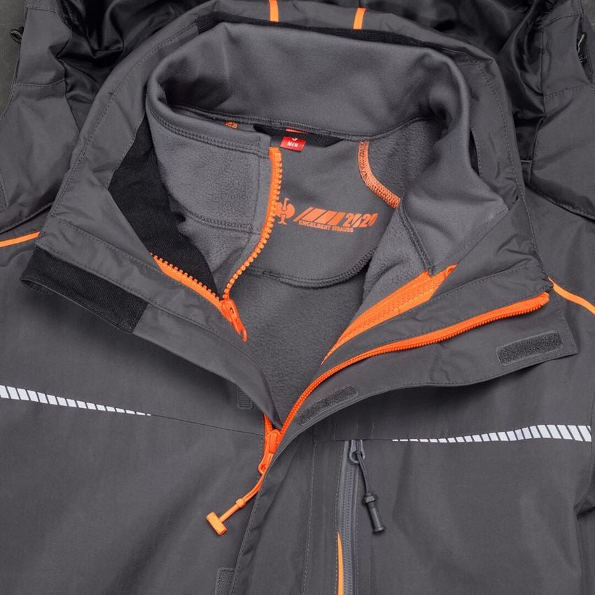 Vestes de travail: Veste de fonction 3 en 1 e.s.motion 2020, hommes + anthracite/orange fluo 2