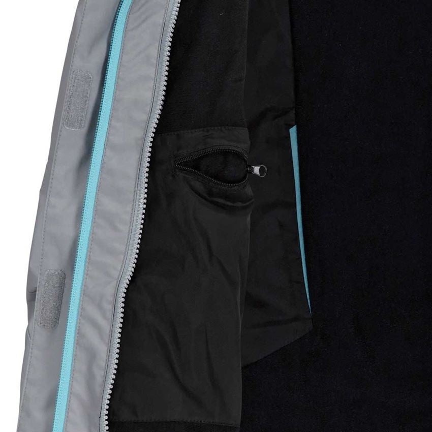Vestes de travail: Veste de fonction 3 en 1 e.s.motion 2020,femmes + platine/bleu capri 2